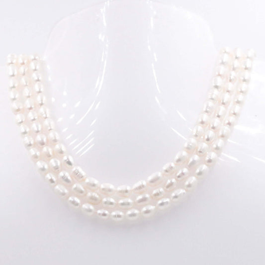 Cultured Freshwater Pearl Beads Strand - Taj Mahal Gems