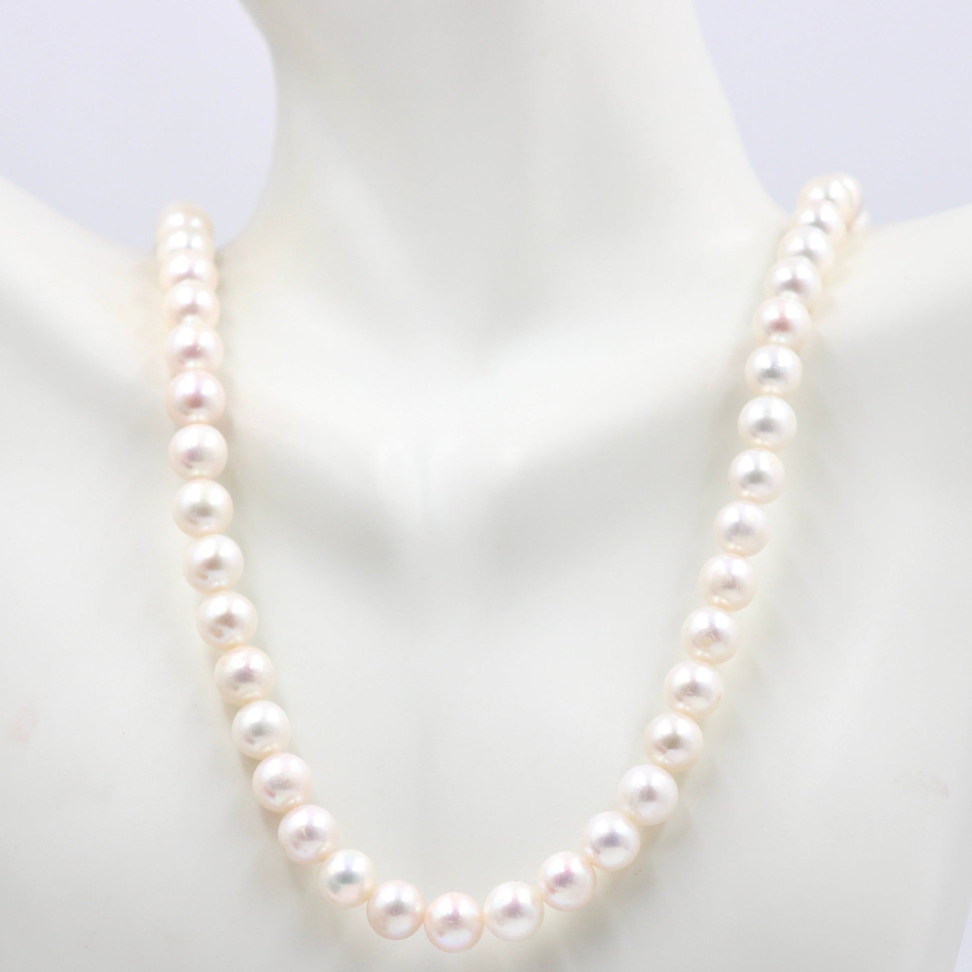 Cultured Pearl Beaded Necklace - Taj Mahal Gems