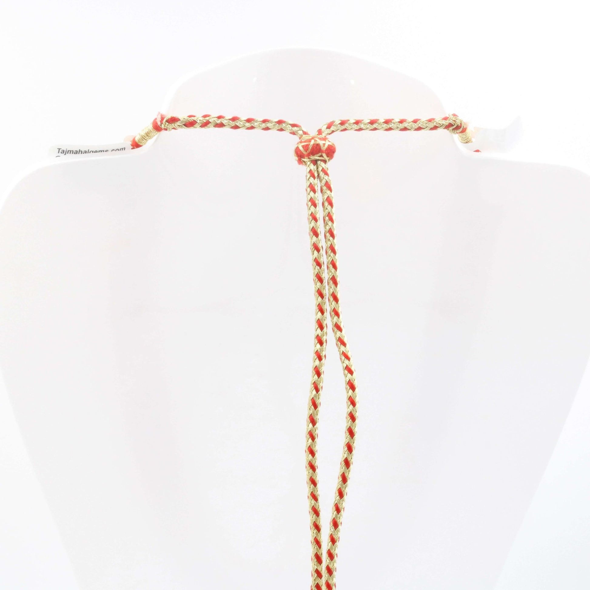 CZ Faceted Beaded Necklace - Taj Mahal Gems