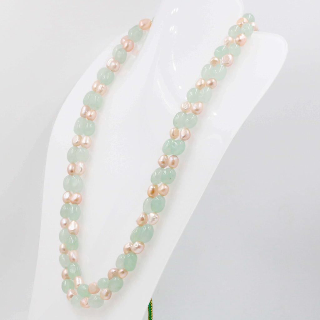  Aventurine Quartz & Pearl Jewelry from New York