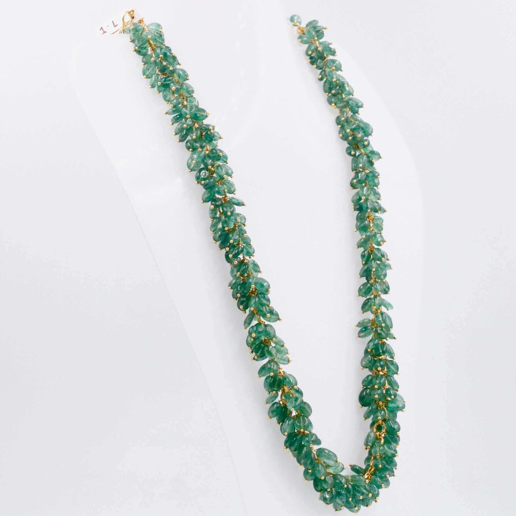 Natural Green Quartz Necklace Design Collection