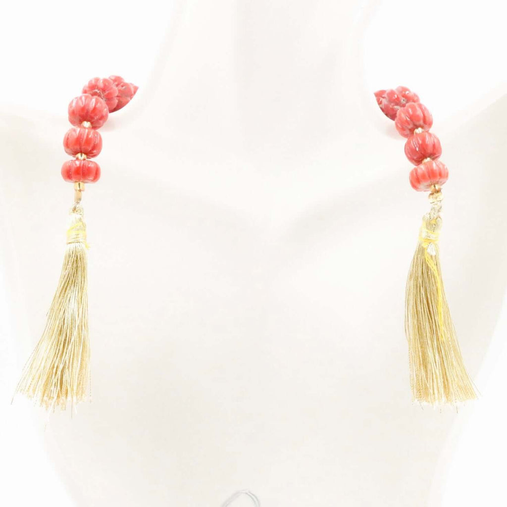 Genuine Natural Italian Coral Jewelry with Untreated Red Coral
