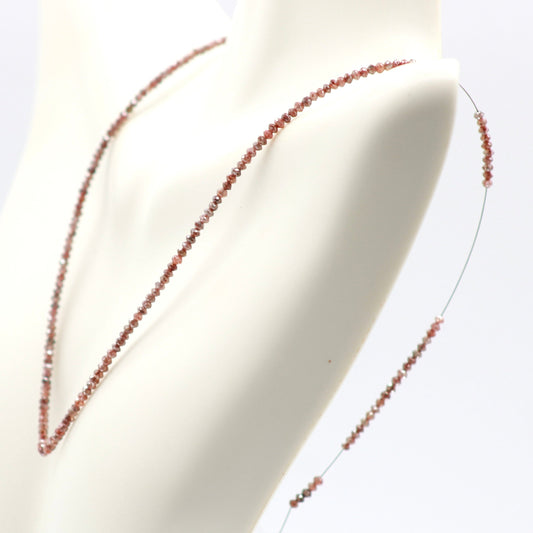 Natural Red Diamond Strand 15.90cts