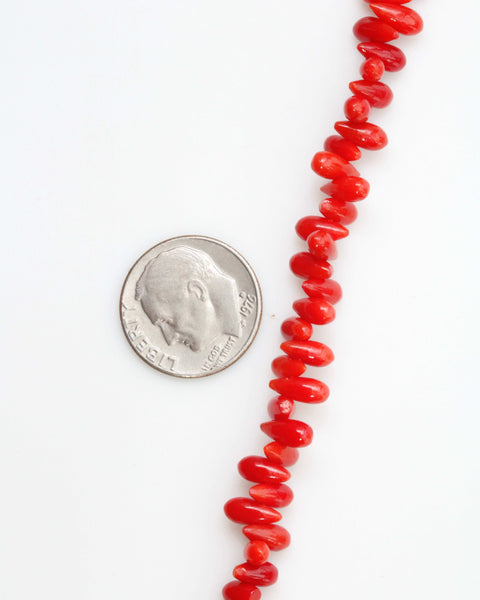 Size of Italian Red Coral Beads