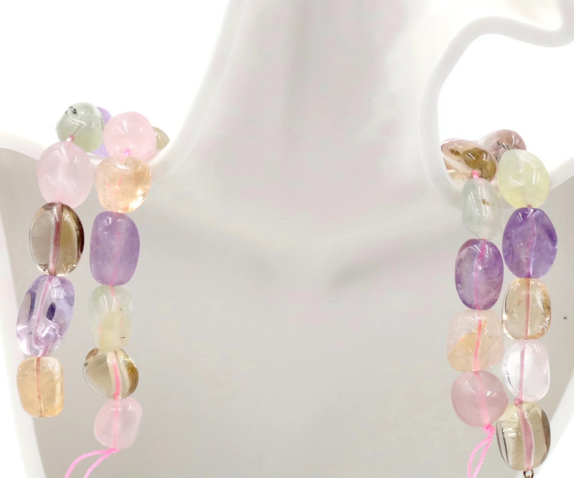 Genuine Amethyst Loose Beads Strand - Taj Mahal Gems