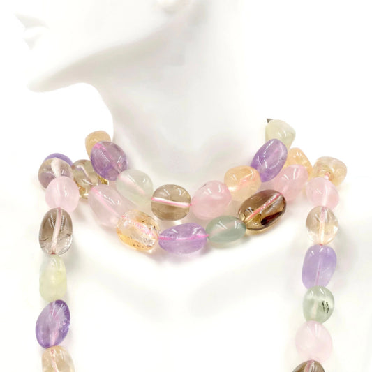 Genuine Amethyst Loose Beads Strand - Taj Mahal Gems