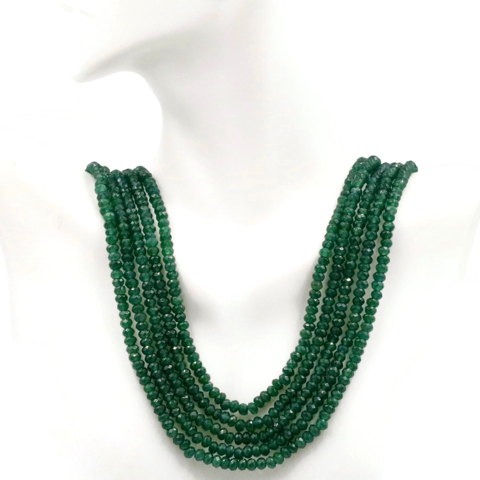 Green Quartz Necklace - Taj Mahal Gems