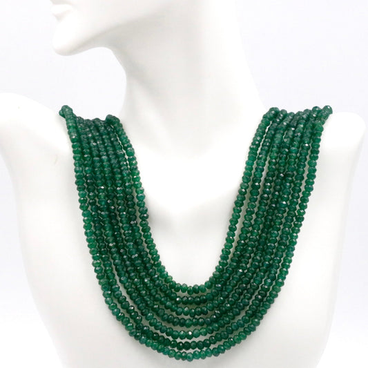 Green Quartz Necklace - Taj Mahal Gems
