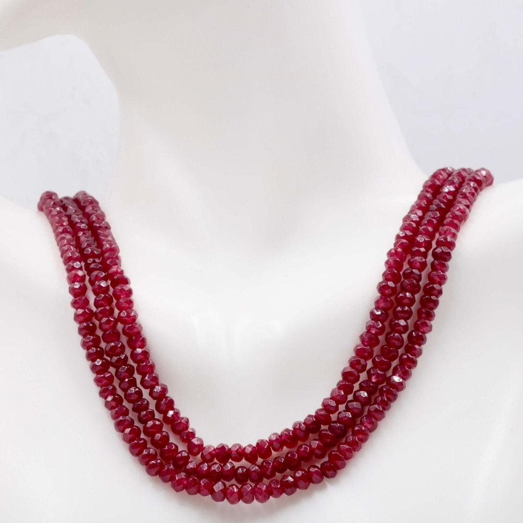 Natural Ruby Quartz Pendant: Exquisite Beauty