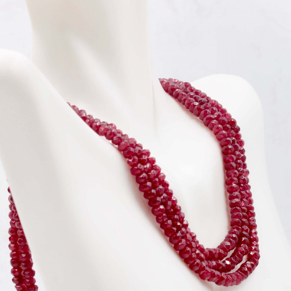 Red Quartz Gemstone Beads: Radiant Jewelry