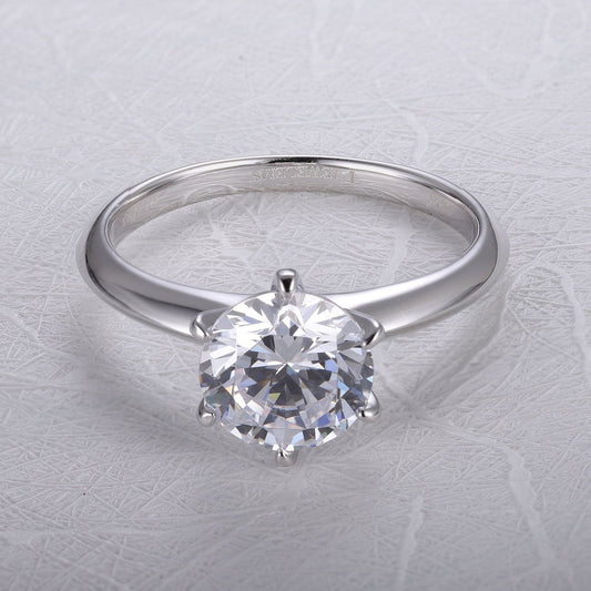 Luxury Solitaire Jewelems Diamond Ring - Taj Mahal Gems
