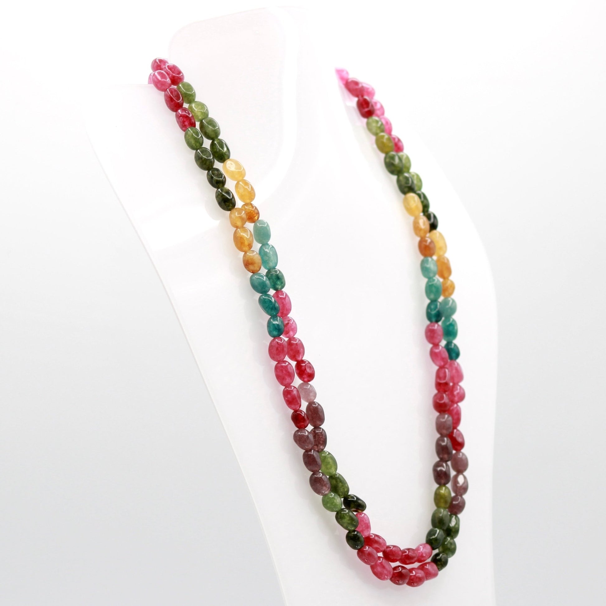 Multi Color Quartz Necklace - Taj Mahal Gems