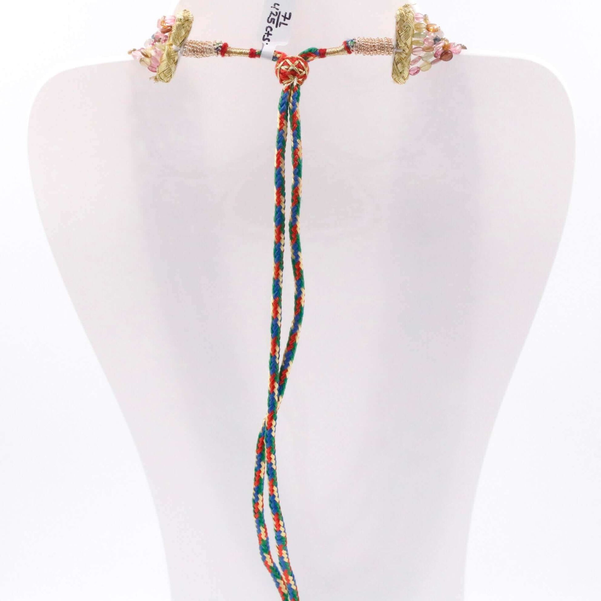 Multi - Color Tourmaline Necklace - Taj Mahal Gems