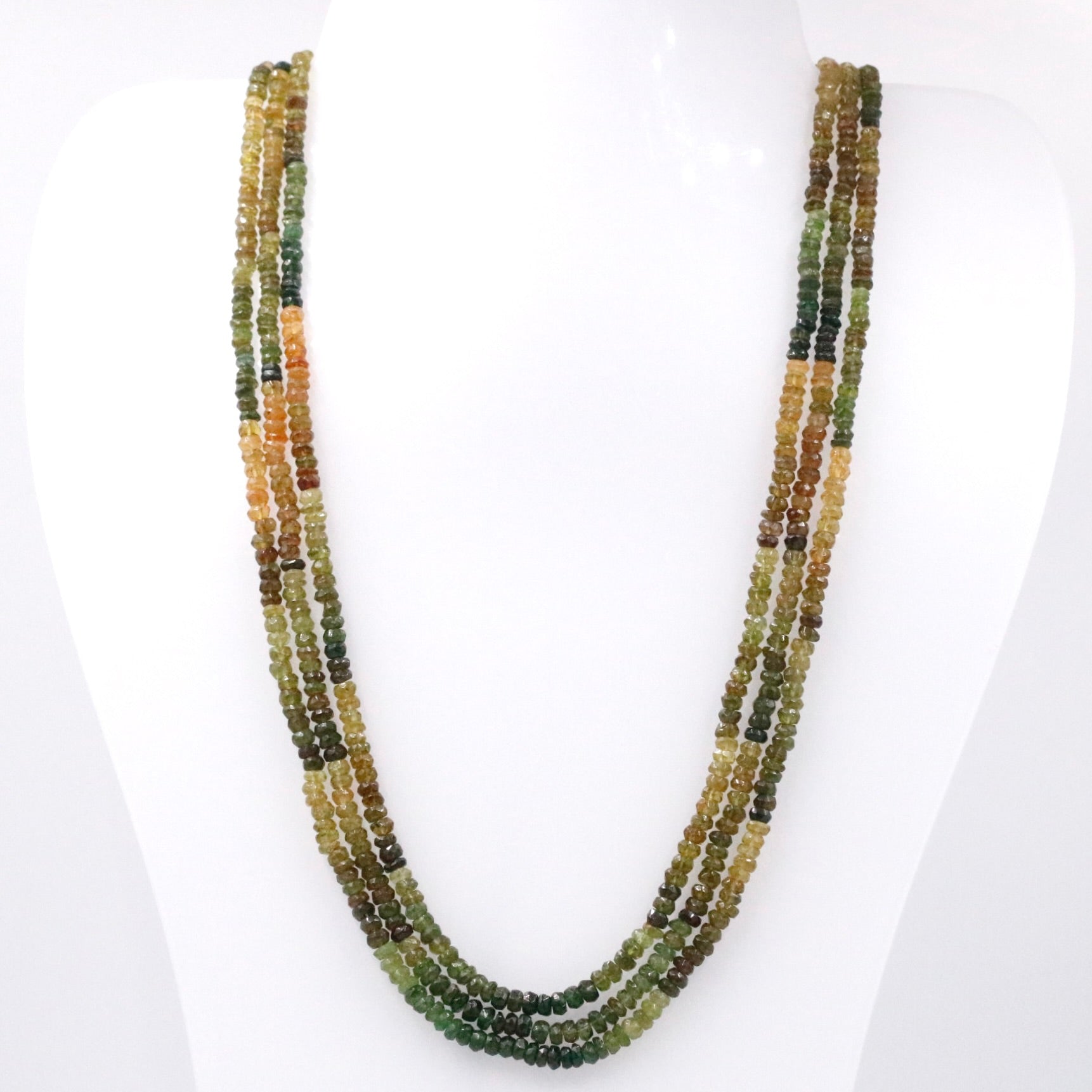 Multi - Color Tourmaline Necklace - Taj Mahal Gems