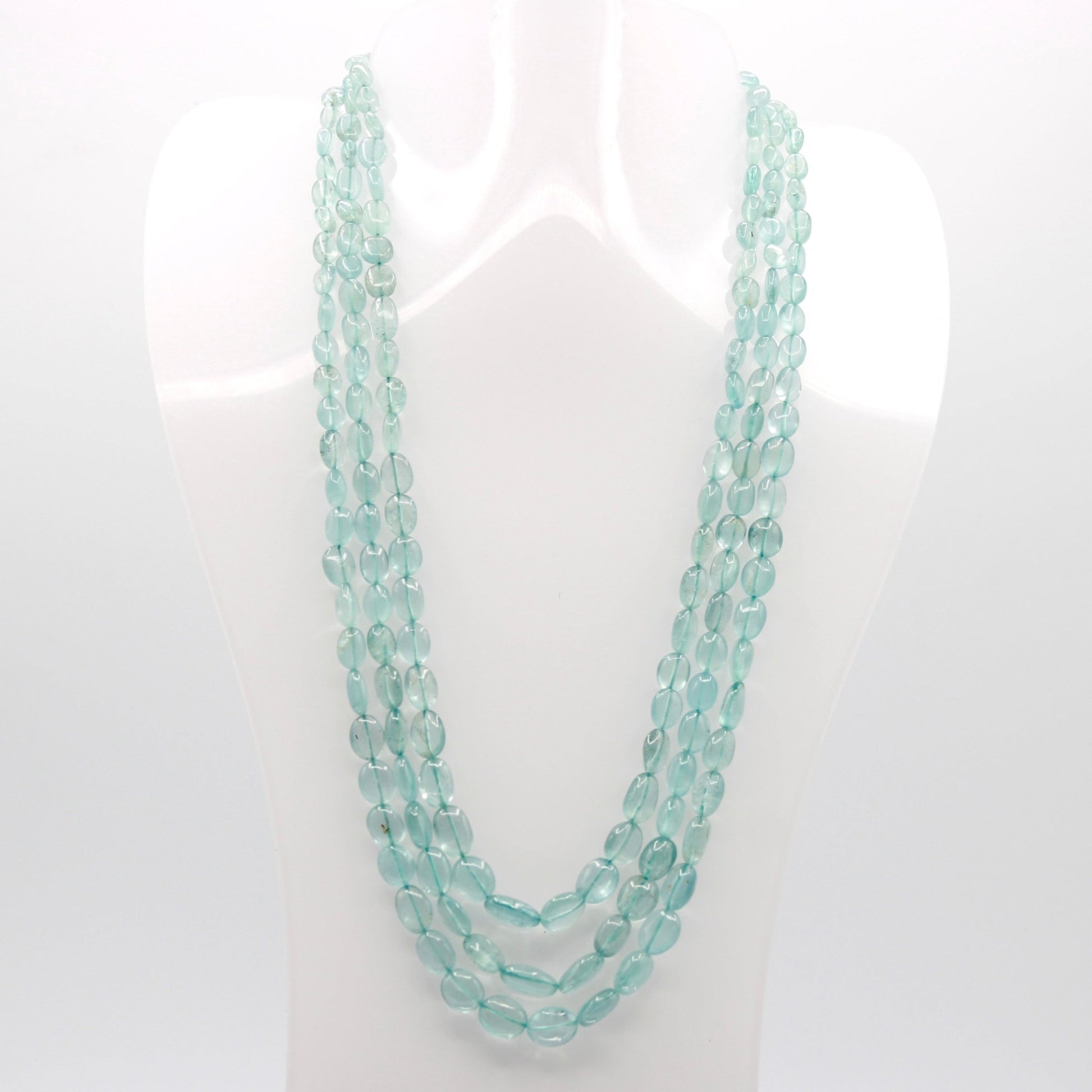 Natural Aquamarine Necklace - Taj Mahal Gems