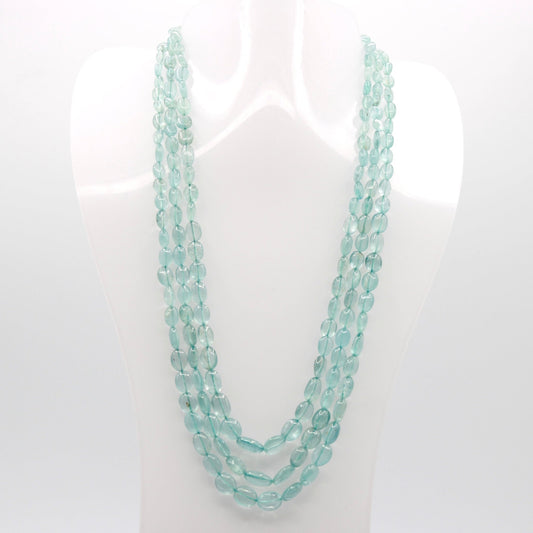 Natural Aquamarine Necklace - Taj Mahal Gems
