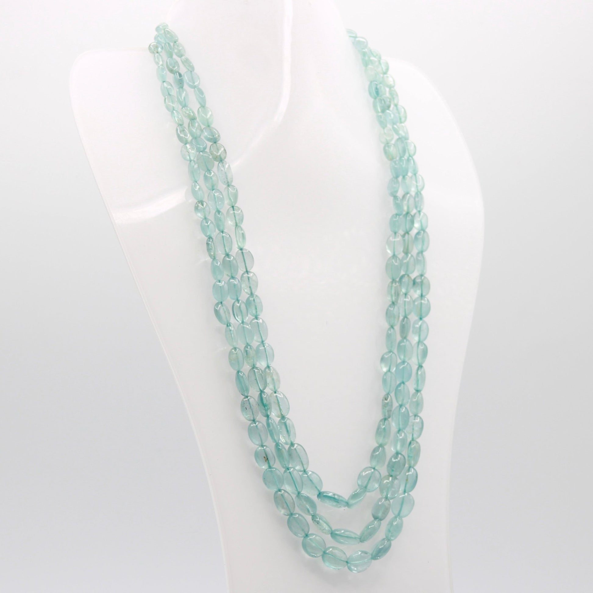 Natural Aquamarine Necklace - Taj Mahal Gems