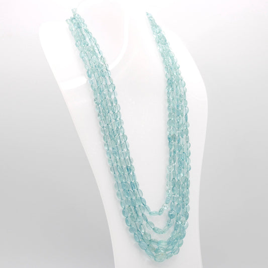Natural Aquamarine Necklace - Taj Mahal Gems