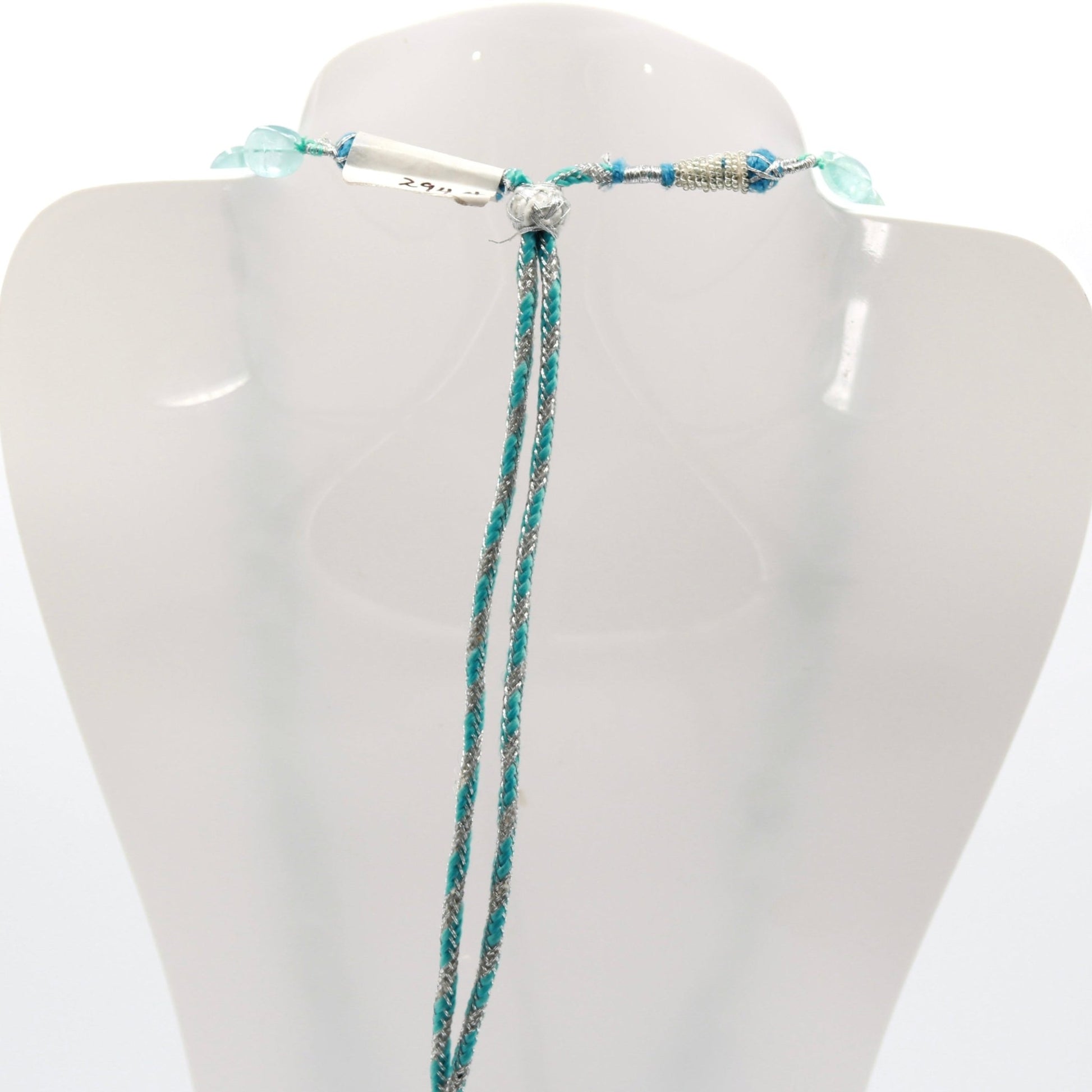 Natural Aquamarine Necklace - Taj Mahal Gems