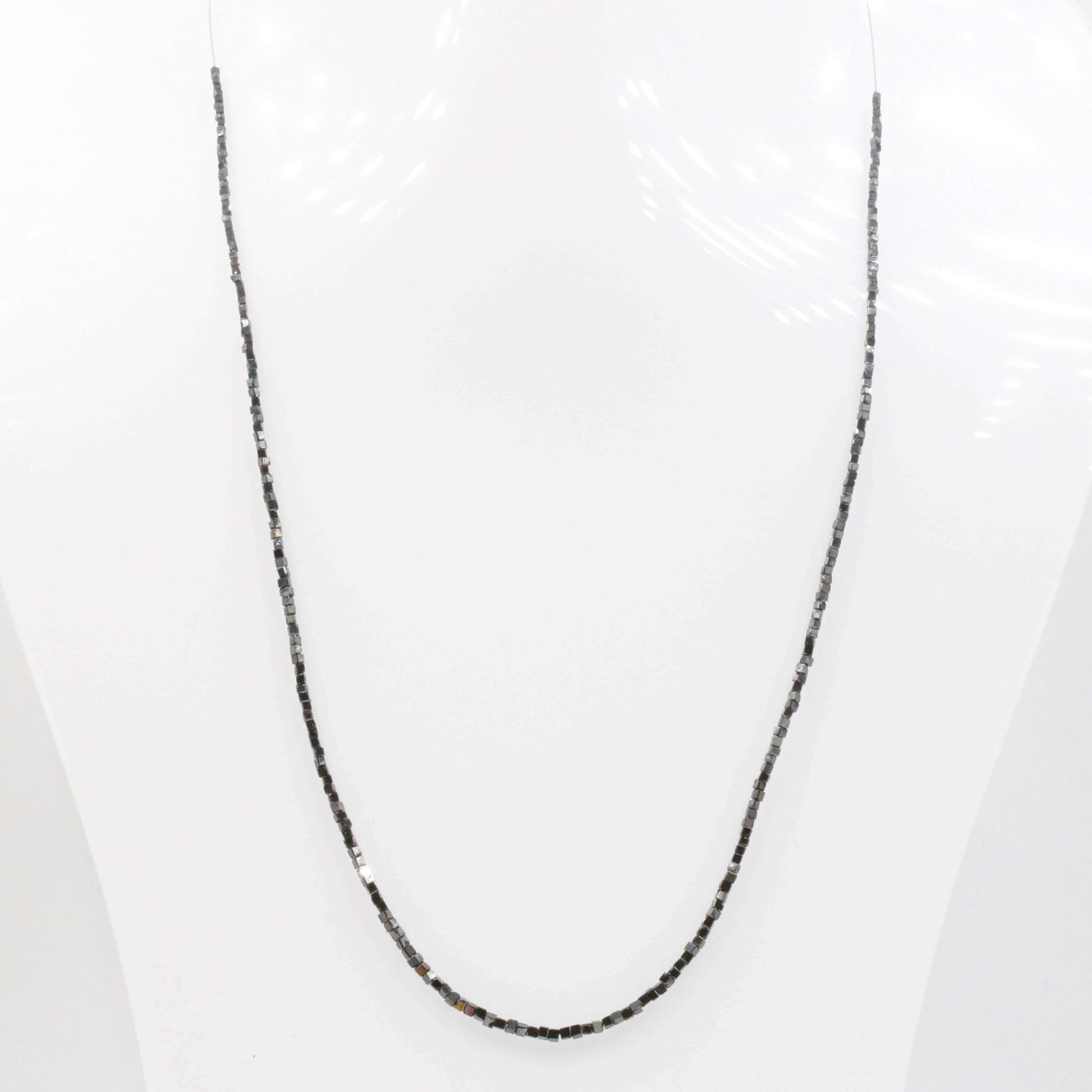 Natural Black Diamond Beads - Taj Mahal Gems