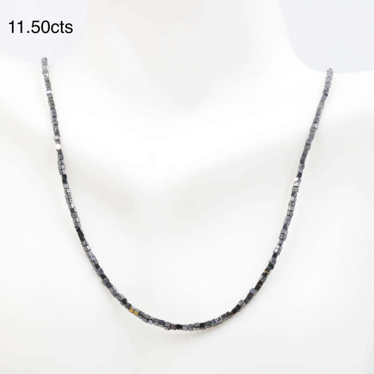 Natural Black Diamond Beads - Taj Mahal Gems