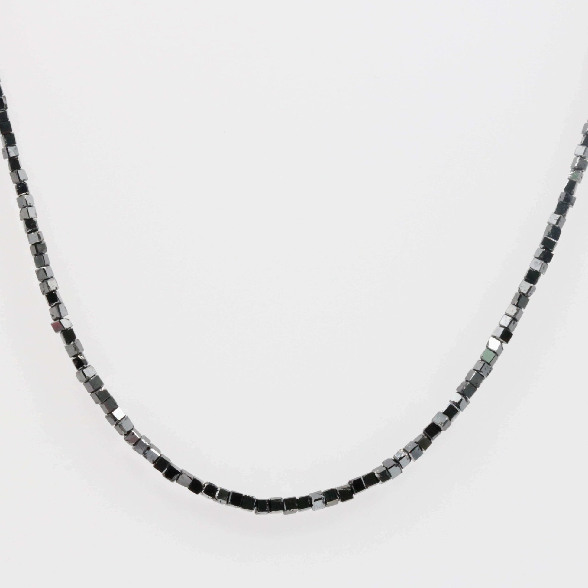 Natural Black Diamond Beads Strand - Taj Mahal Gems