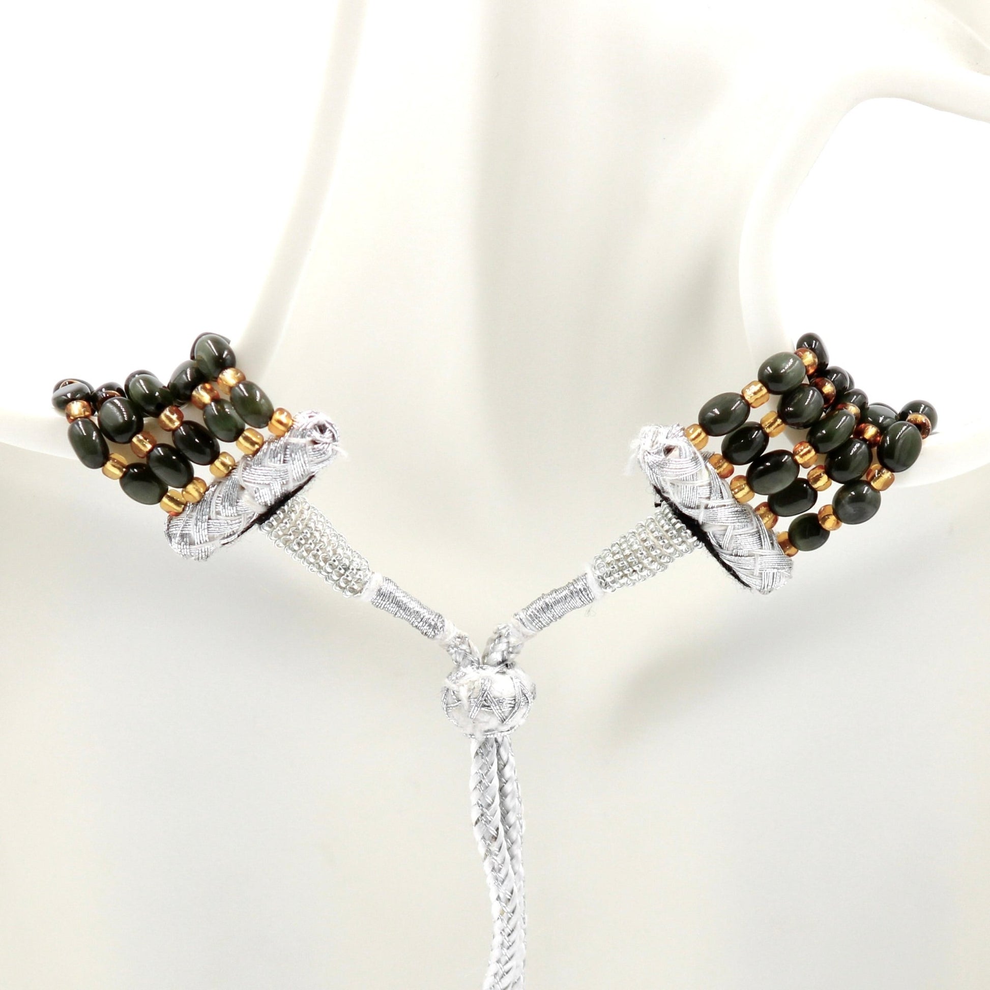 Natural Chrysoberyl Beaded Necklace - Taj Mahal Gems