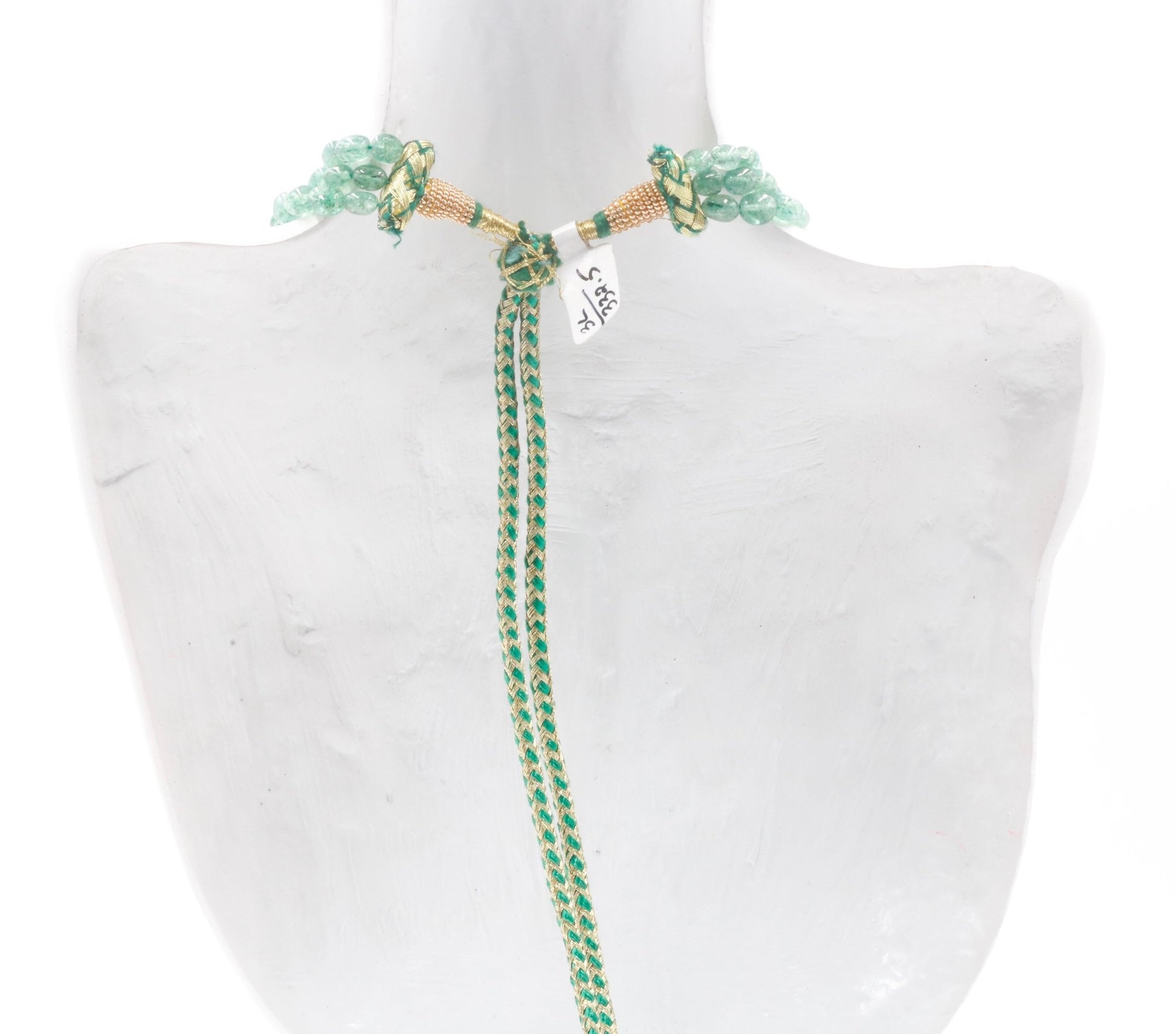 Natural Green Aventurine Quartz Necklace - Taj Mahal Gems