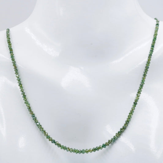 Natural Green Diamond Strand - Taj Mahal Gems