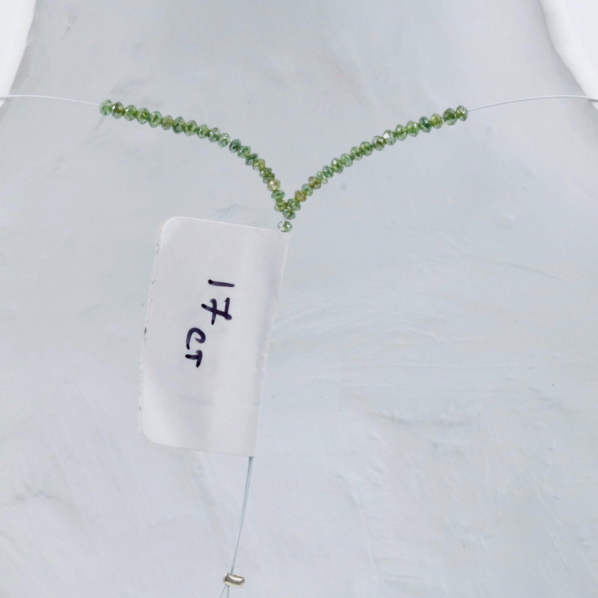 Natural Green Diamond Strand - Taj Mahal Gems
