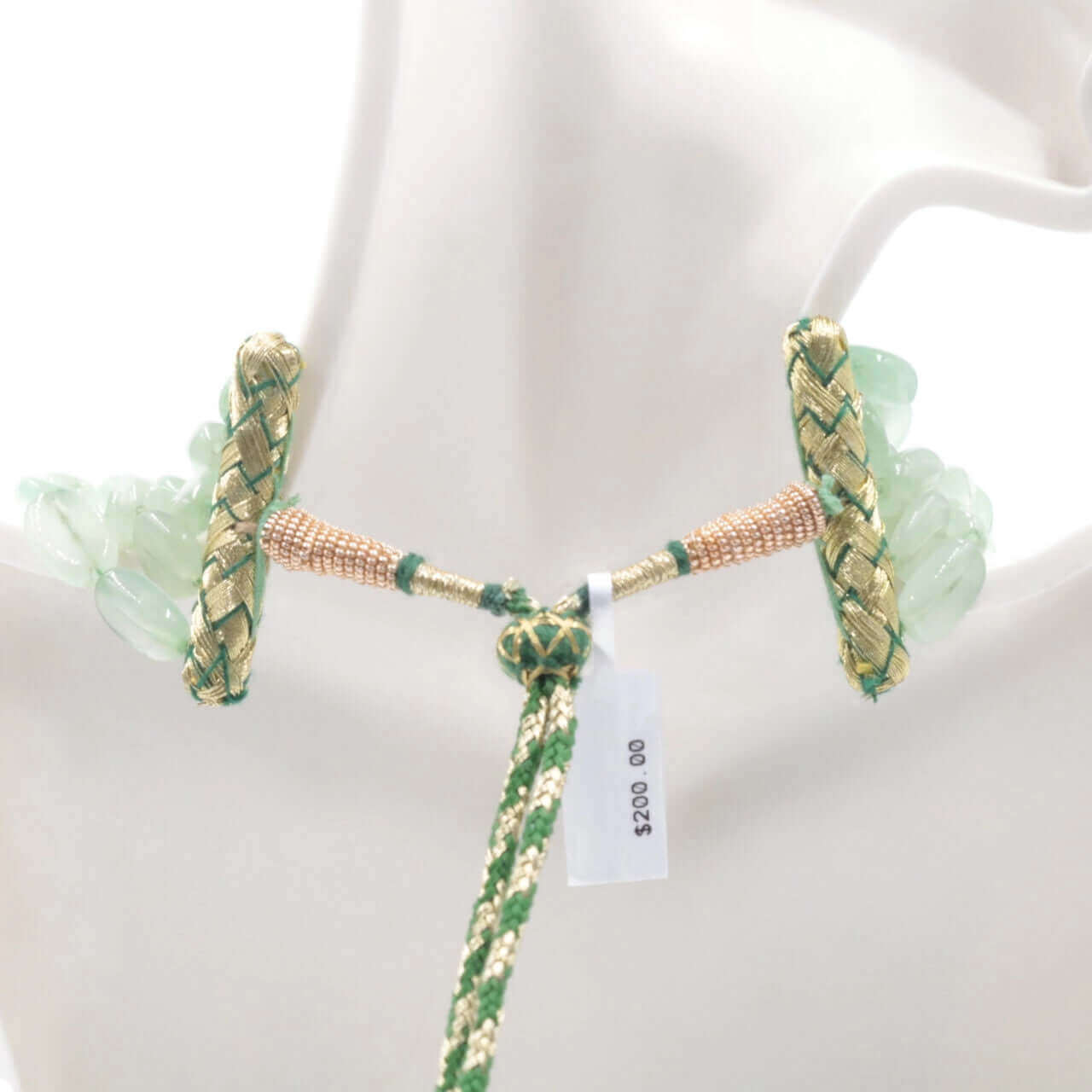 Natural Green Quartz Strands - Taj Mahal Gems