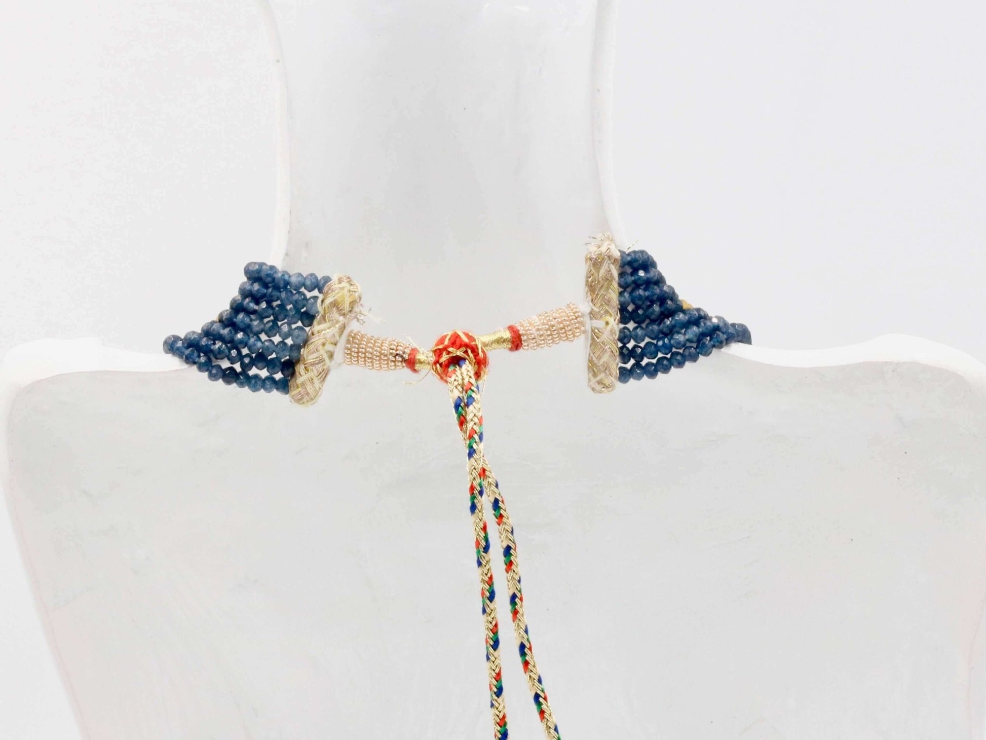 Natural Multi - Color Quartz Necklace - Taj Mahal Gems