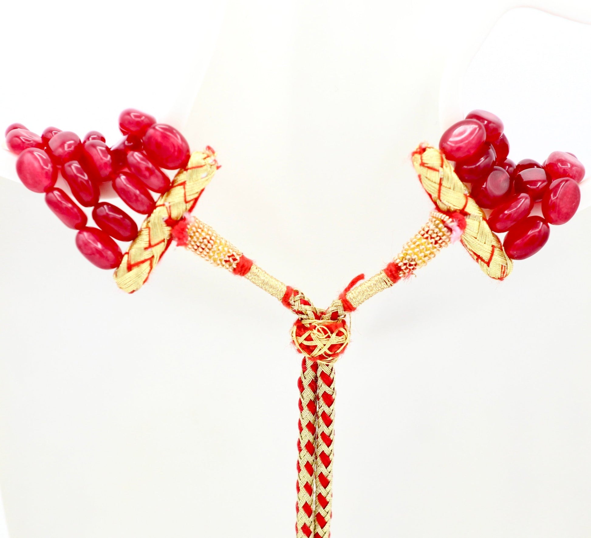 Natural Quartz with Pearl Necklace - Taj Mahal Gems