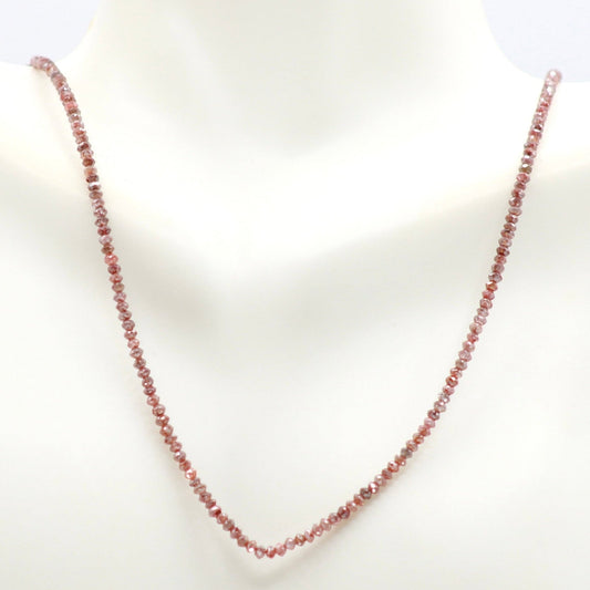 Natural Red Diamond Strand 15.90cts - Taj Mahal Gems