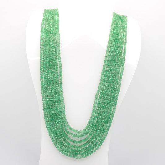 Natural Russian Emerald Necklace - Taj Mahal Gems