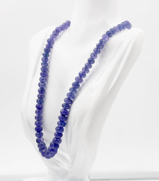 Natural Tanzanite Aventurine Quartz Necklace - Taj Mahal Gems