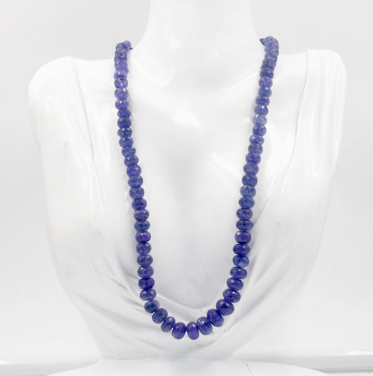 Natural Tanzanite Aventurine Quartz Necklace - Taj Mahal Gems
