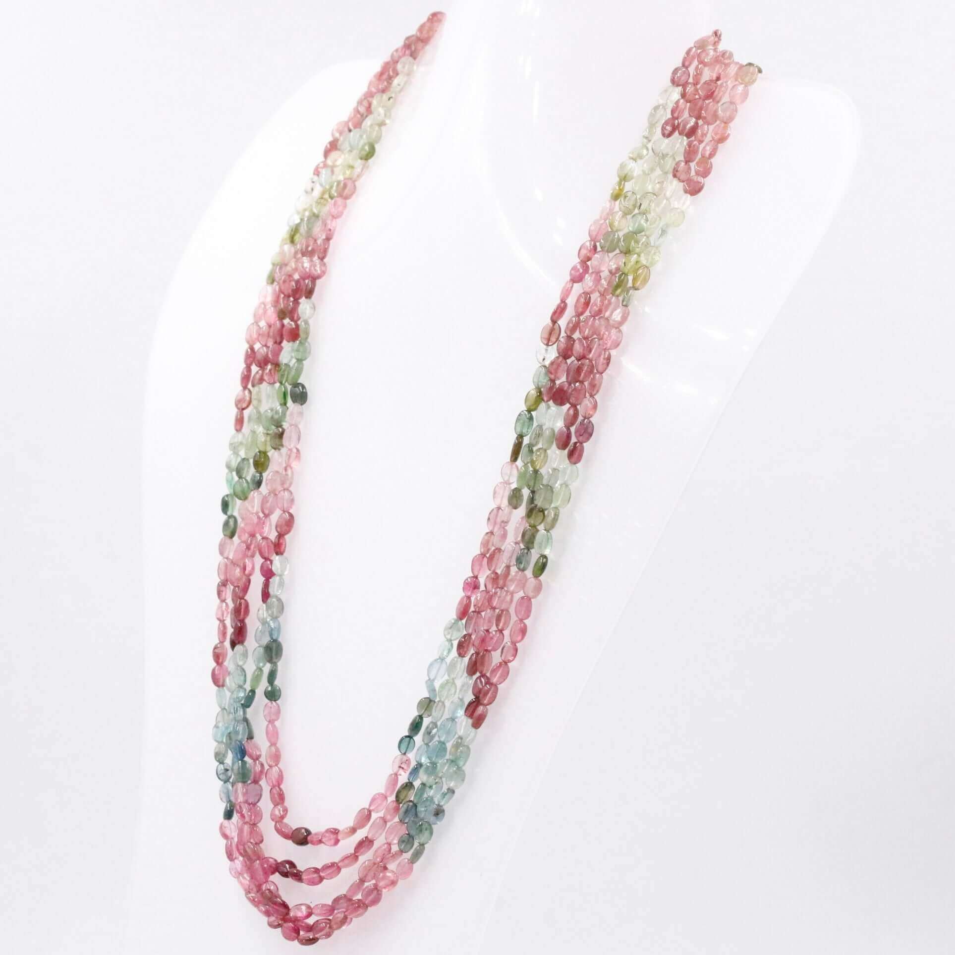 Natural Tourmaline Necklace - Taj Mahal Gems