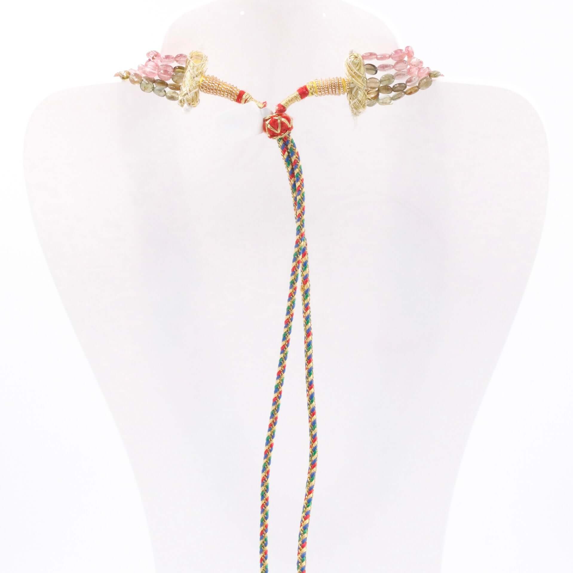 Natural Tourmaline Necklace - Taj Mahal Gems