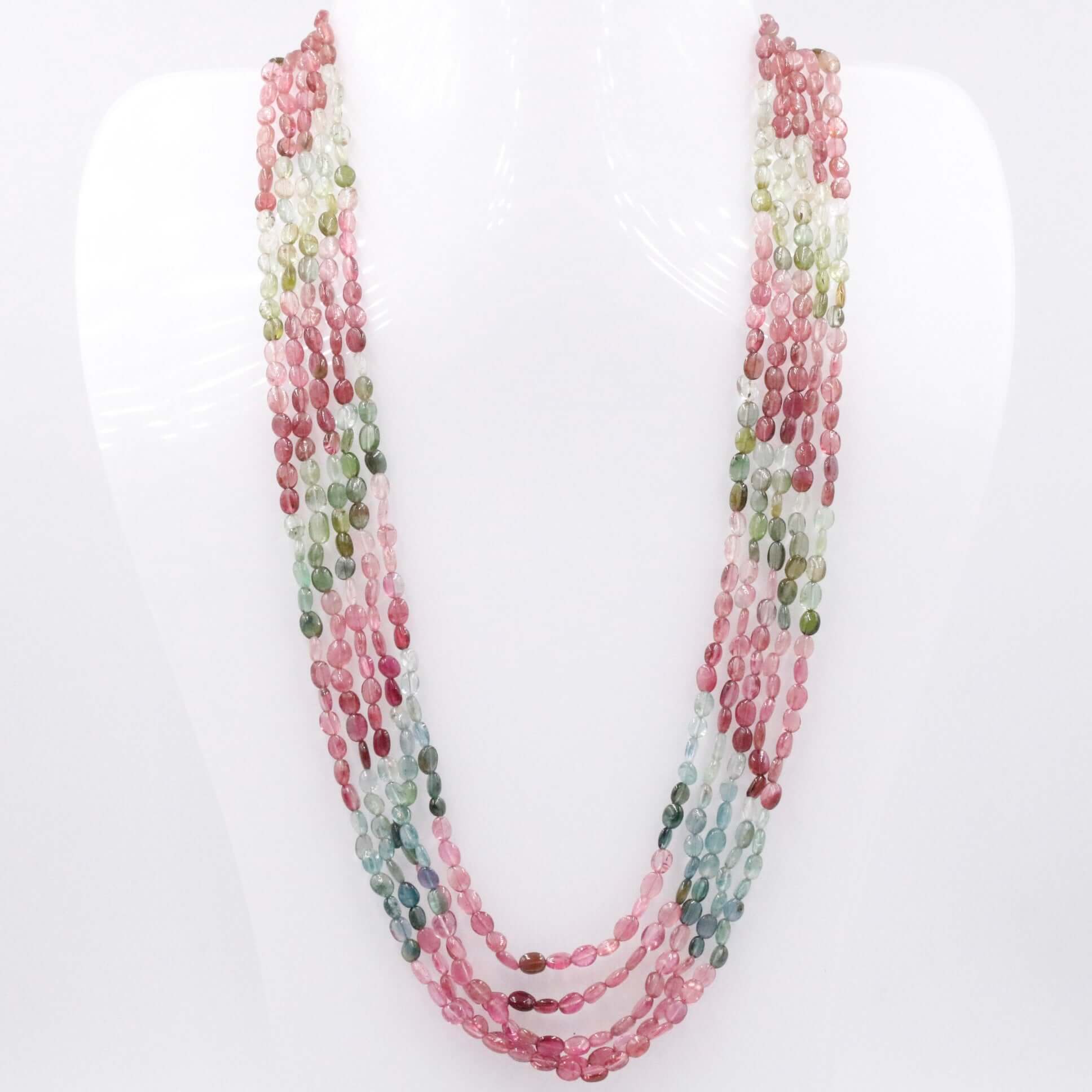 Natural Tourmaline Necklace - Taj Mahal Gems