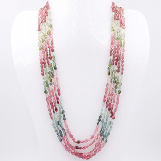 Natural Tourmaline Necklace - Taj Mahal Gems