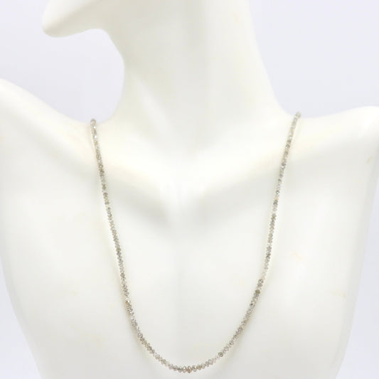 Natural white Diamond Strand - Taj Mahal Gems