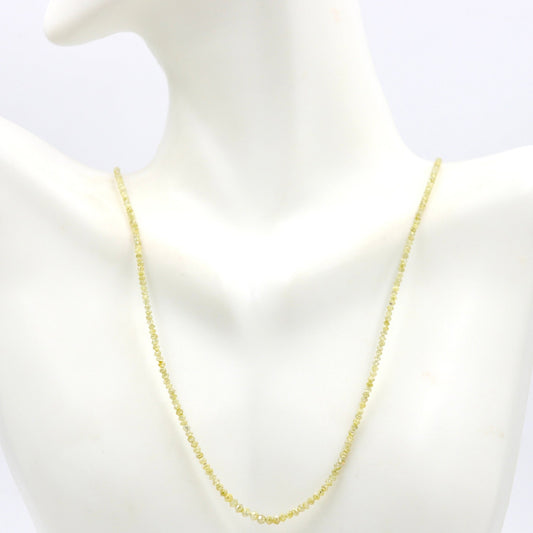 Natural Yellow Diamond Strand - Taj Mahal Gems