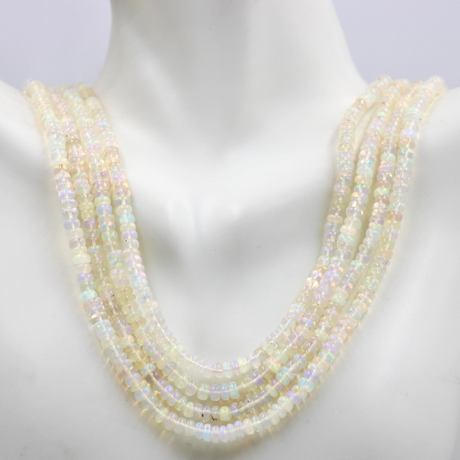 Opal Beaded Necklace - Taj Mahal Gems