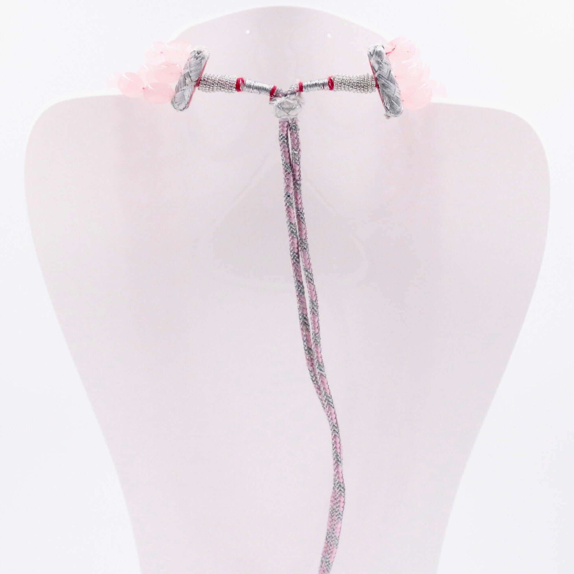Pink Quartz Necklace - Taj Mahal Gems