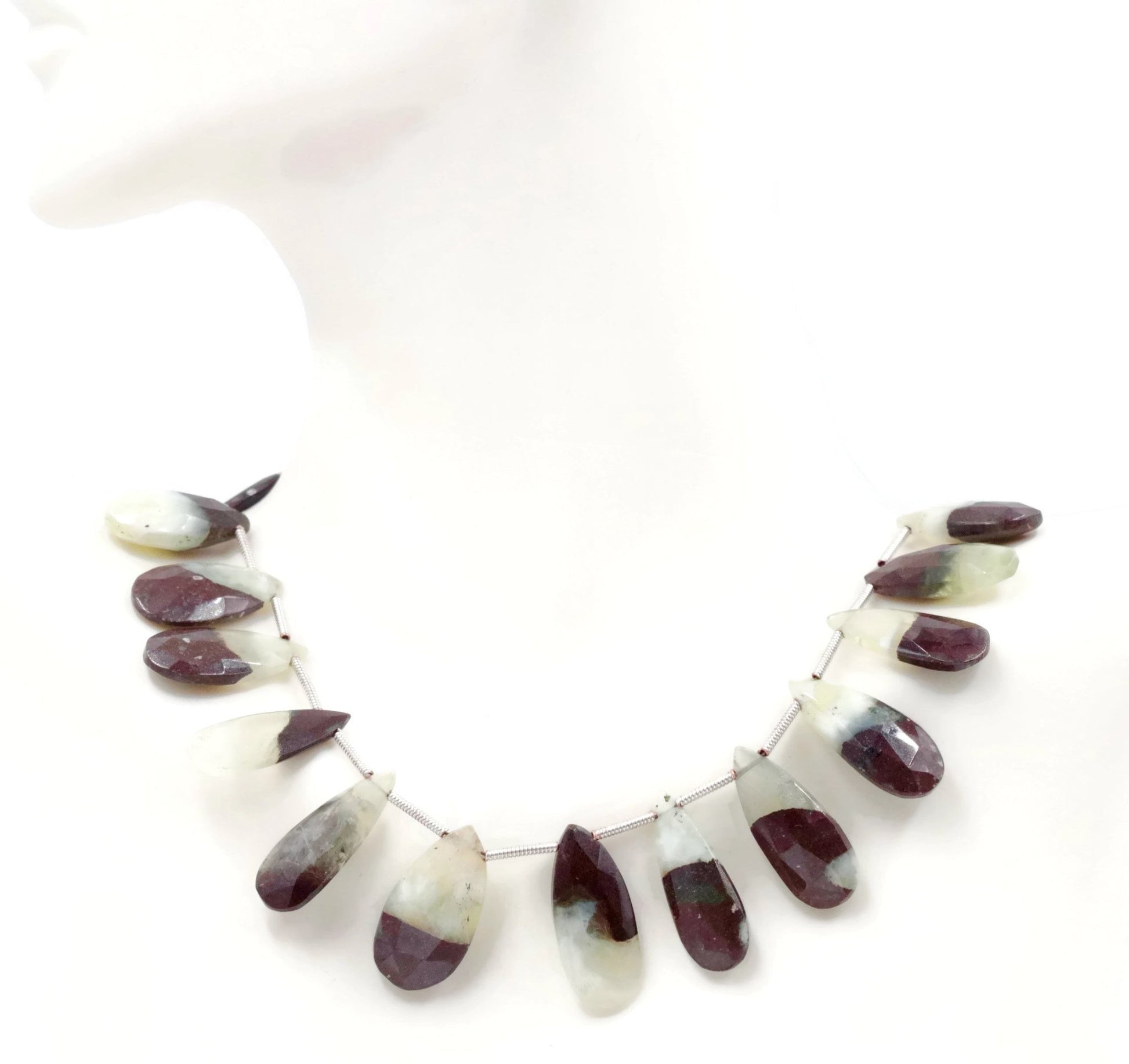 Prehnite Beads strands - Taj Mahal Gems