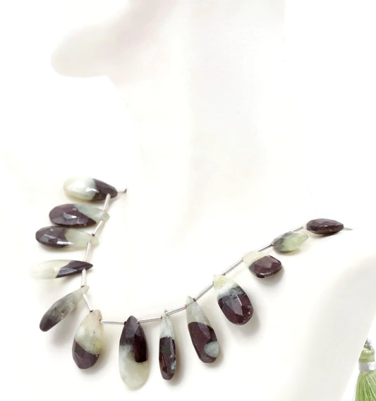 Prehnite Beads strands - Taj Mahal Gems