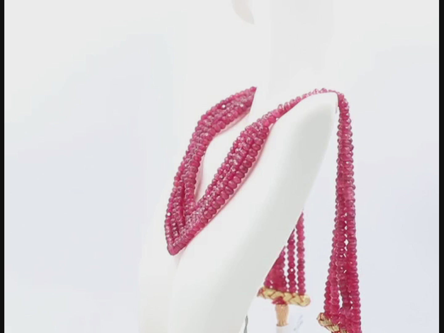 Natural Red Quartz Necklace - Taj Mahal Gems