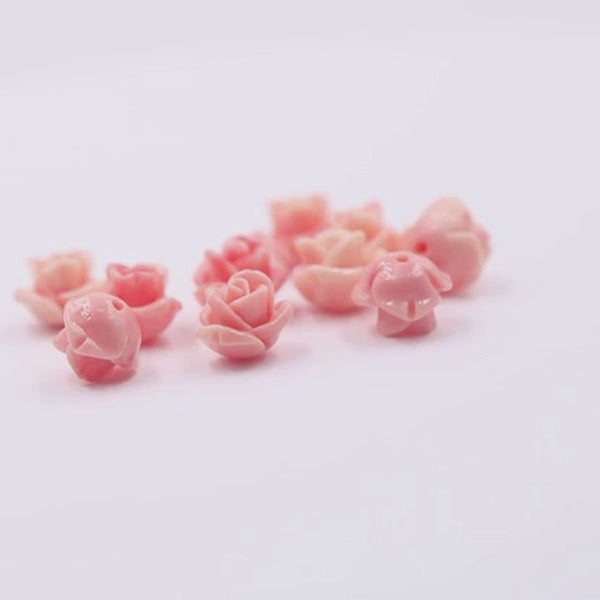 Loose Pink Gemstone Flower 