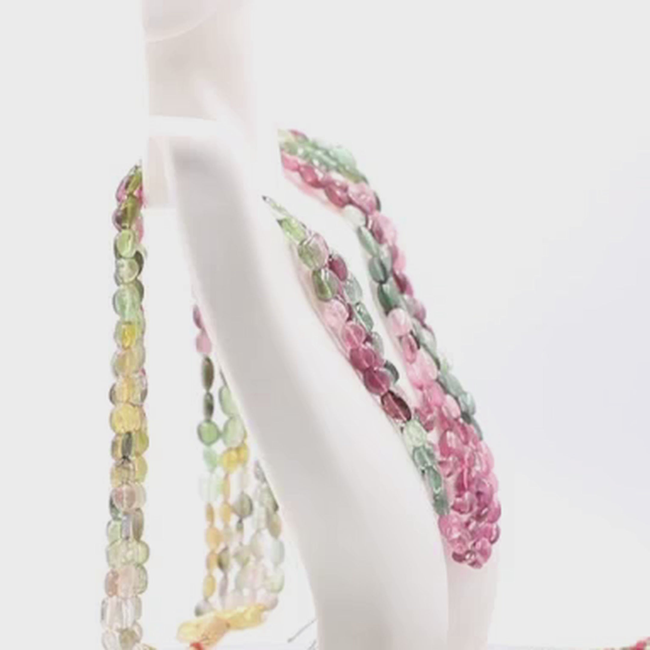 Natural Tourmaline Necklace 